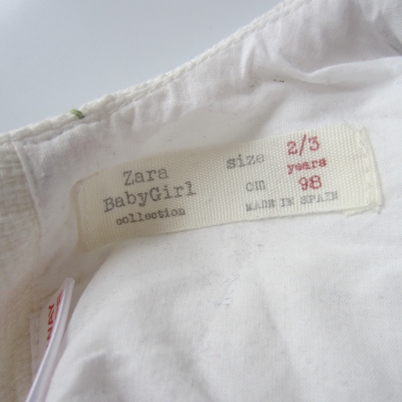 ZARA Toddler Floral Cotton Dress - Picture 3 of 8